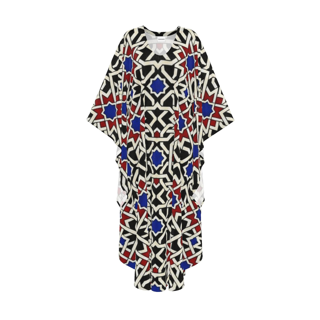 Ruby Lattice Kaftan