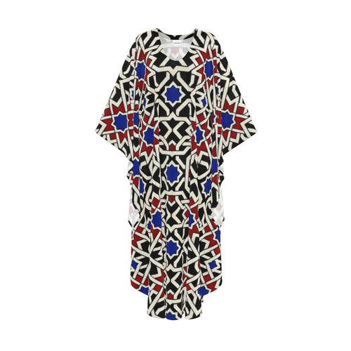 Ruby Lattice Kaftan